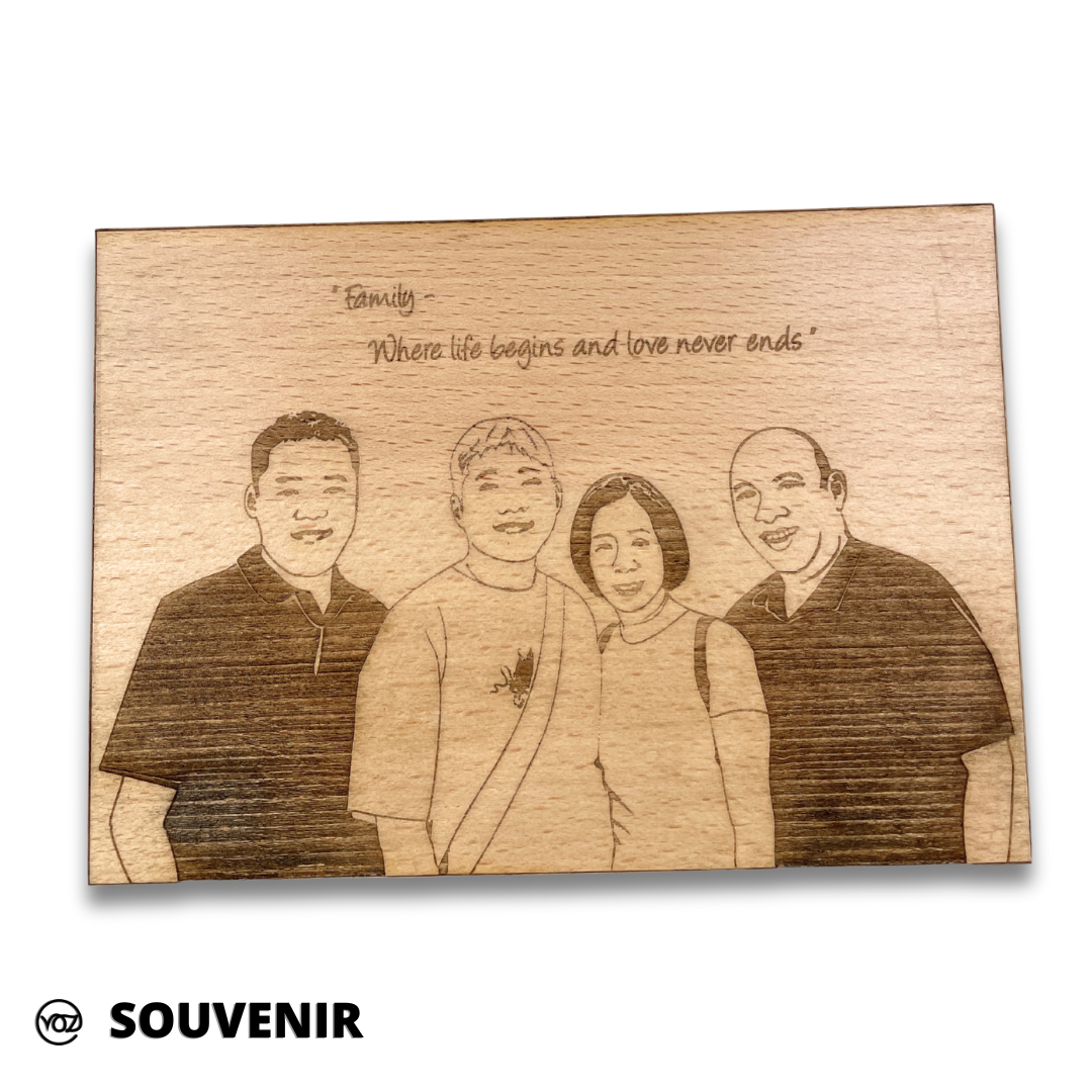 A5 FRAMELESS PLAQUE