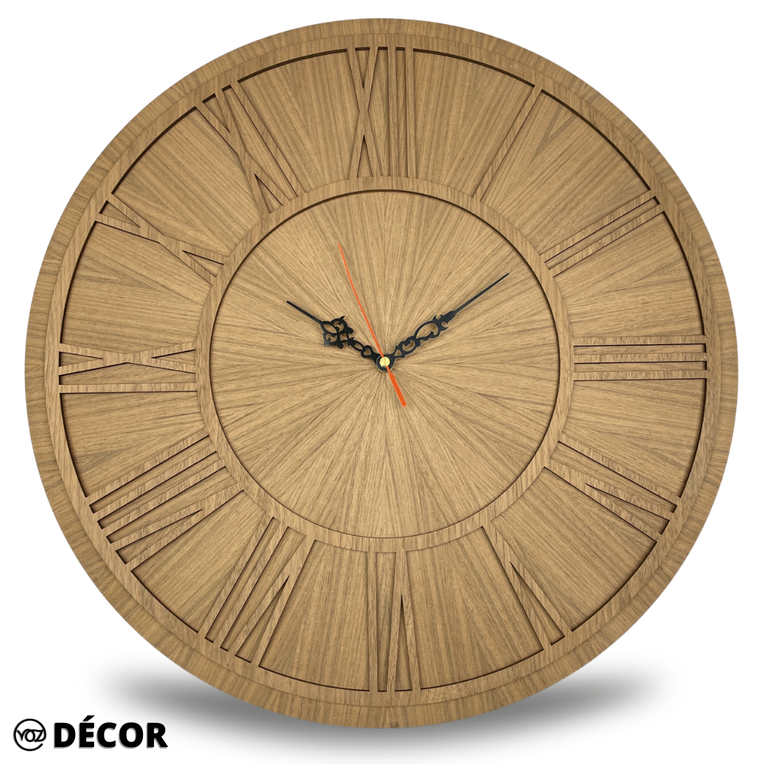 WOODEN WALL CLOCK