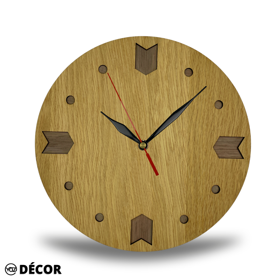 WOODEN WALL CLOCK