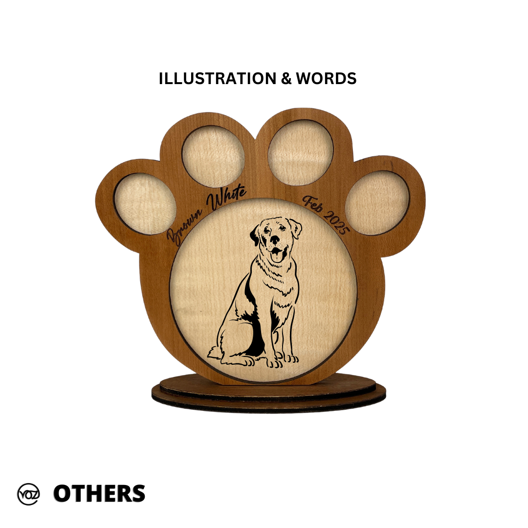 MOMENTO PLAQUE AND FRAME ART CUSTOM