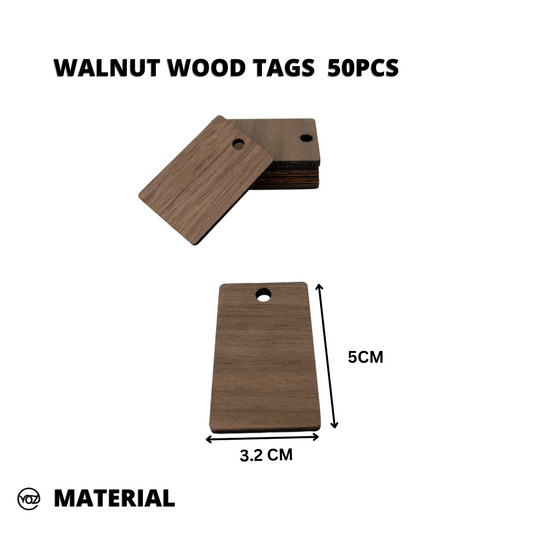 VENIR WOOD TAG 50 PIECES