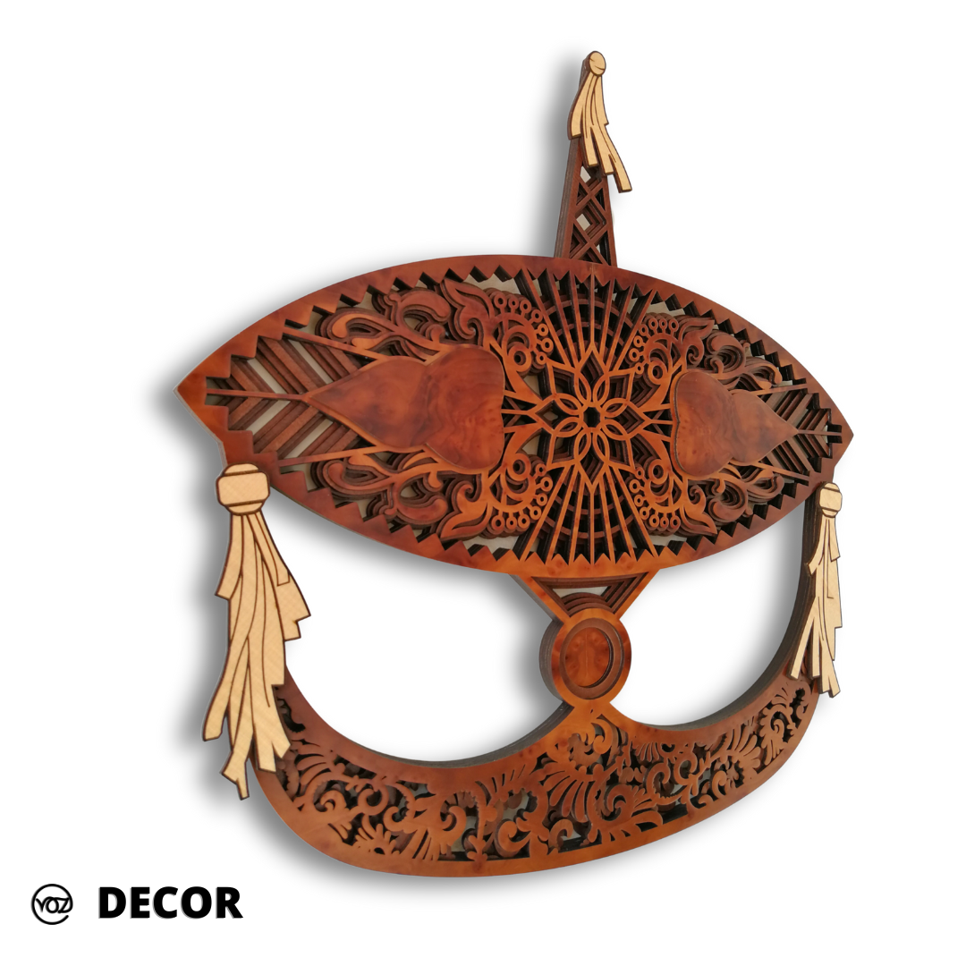 decorative wooden Wau wall art